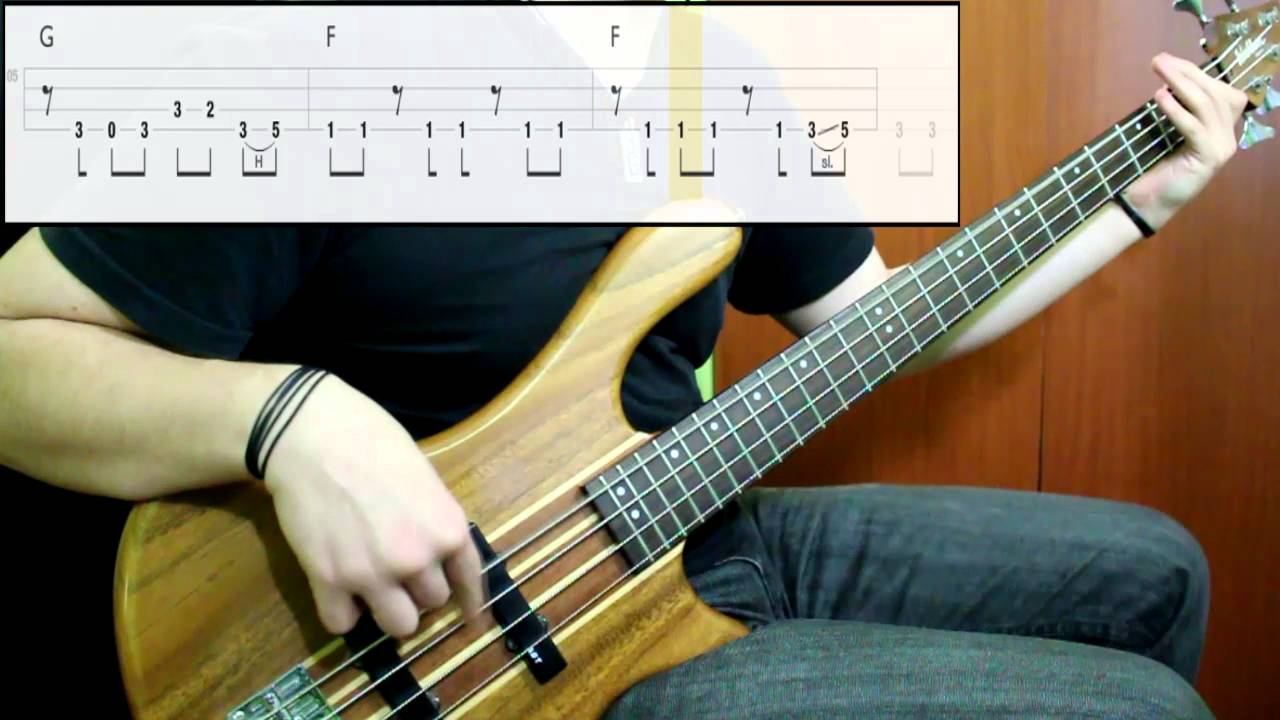 Coheed And Cambria - Ten Speed (Of God's Blood & Burial) (Bass Cover) (Play Along Tabs In Video)