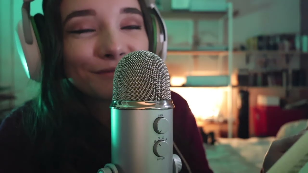 Relájate y déjate llevar por este ASMR de lectura inaudible