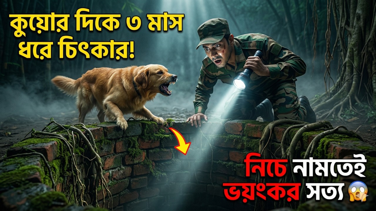 কুয়োর দিকে ৩ মাস ধরে চিৎকার করছিল কুকুরটা! নিচে নামতেই বের হলো ভয়ংকর সত্য | অবিশ্বাস্য😱Moral Story