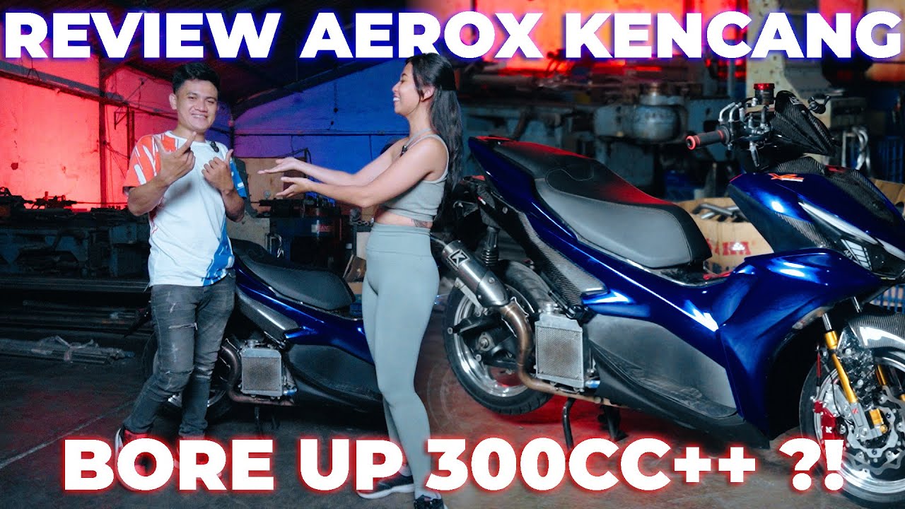 REVIEW MODIFIKASI YAMAHA AEROX NYA PAROPO NAULI | GA ADA LAWAN!!