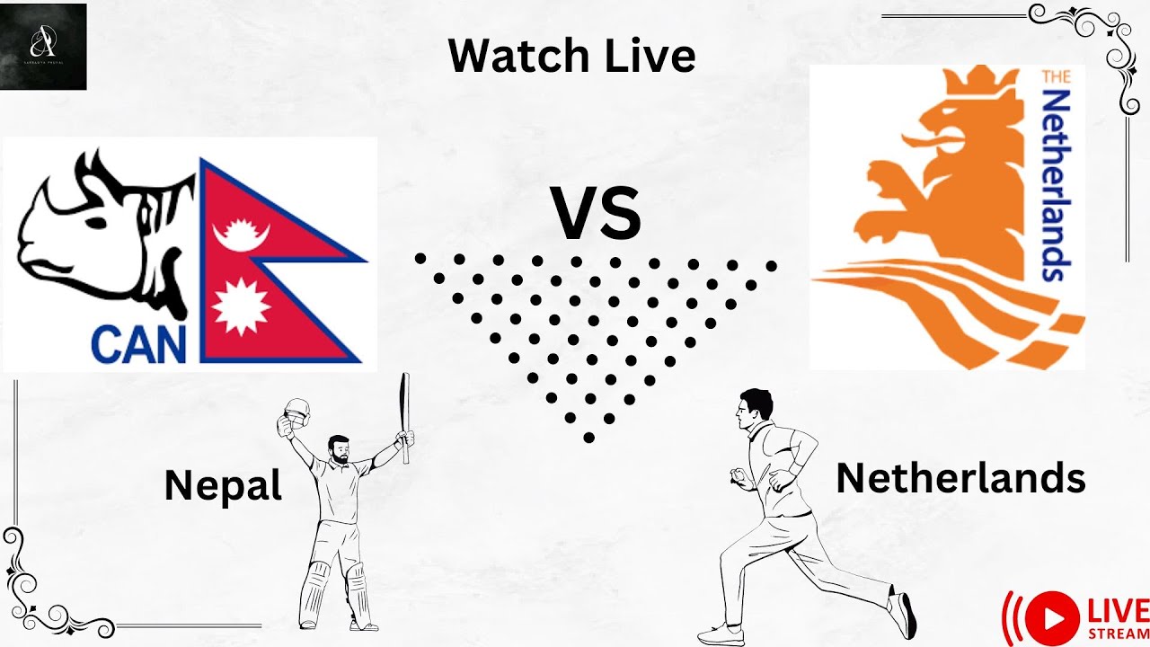 Nepal Vs Netherlands Final || Trination T-20 Series 2024 || TU Cricket Ground Live
