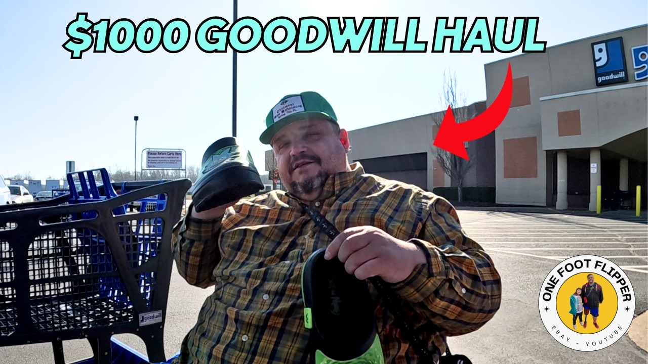 Огромная закупка товаров из магазина Goodwill на тысячу долларов!
