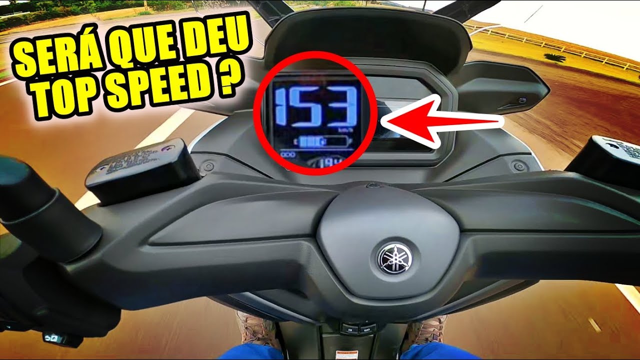 TOP SPEED YAMAHA XMAX 300 2026 &ndash; Surpreende na Estrada!