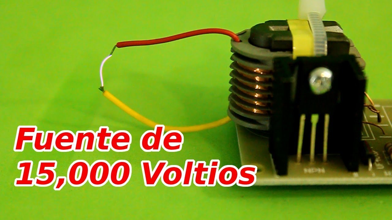 Prueba de Fuente de 15000 Voltios