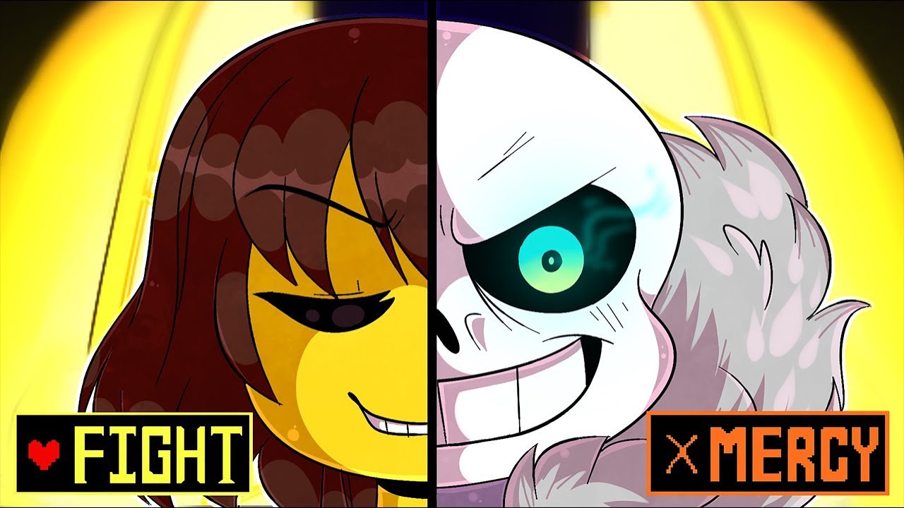 A FANGAME QUE VOCÊ VIRA O SANS! SANS VS FRISK!