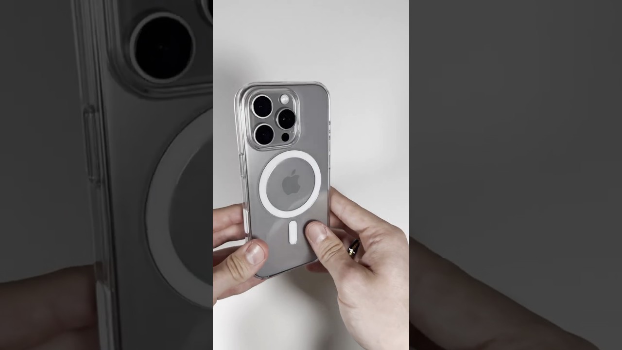 Apple iPhone 16 Pro Clear MagSafe Case Unboxing &ndash; Sleek & Durable!