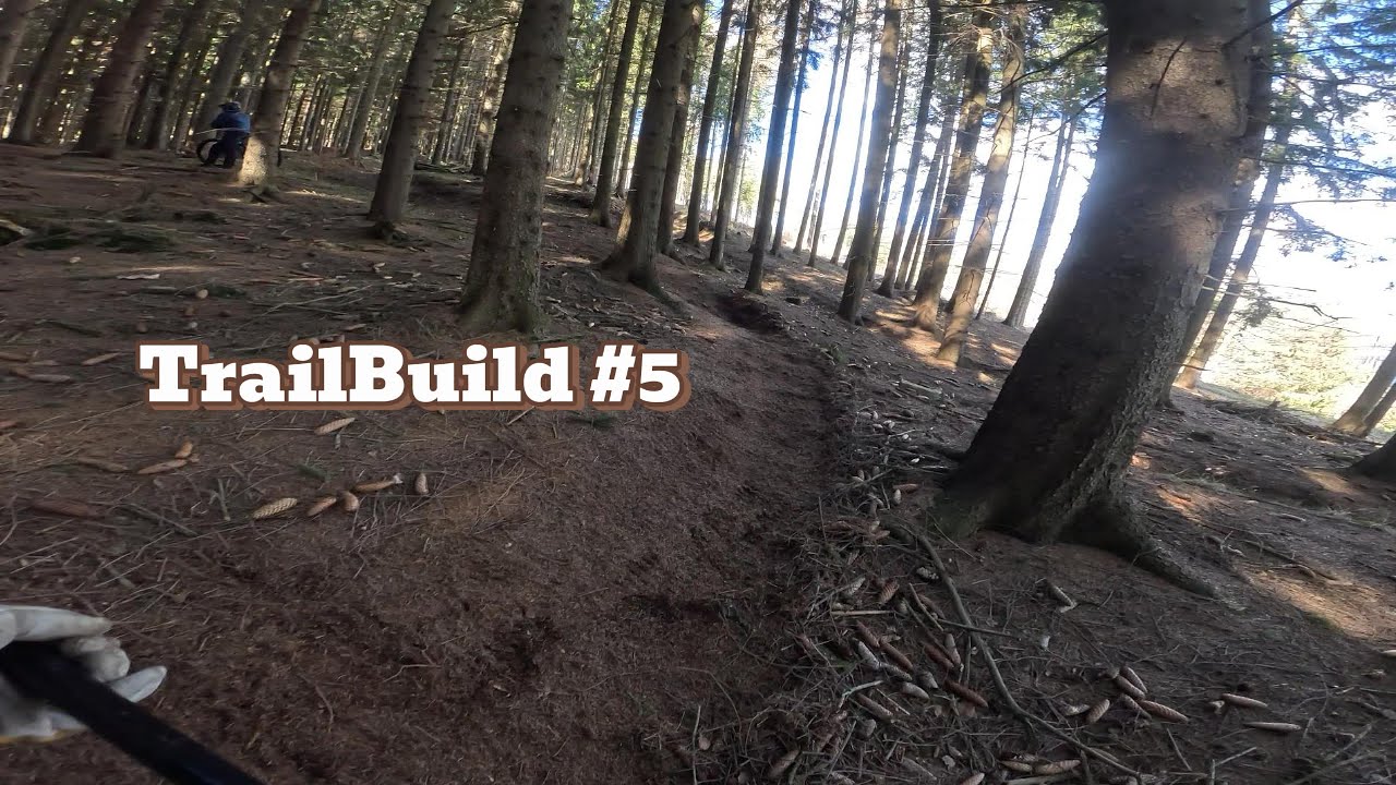 Postavíme 8 km enduro trailu za jeden den? /TrailBuild #5