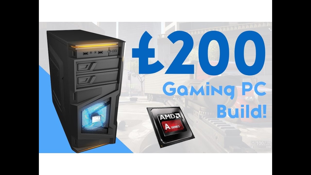BEAST £200 BUDGET GAMING PC BUILD 2016! [HD GAMING!]