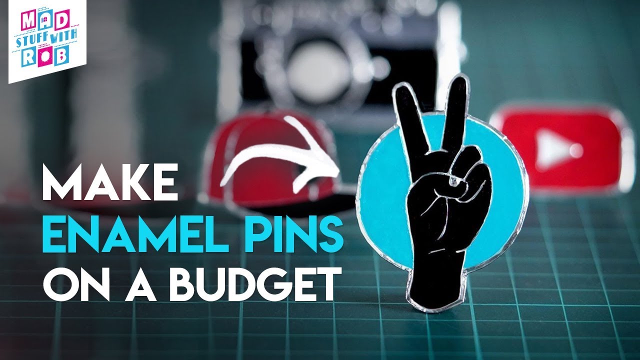 Make cool PINS & BADGES at HOME | DIY | MSWR Shorts
