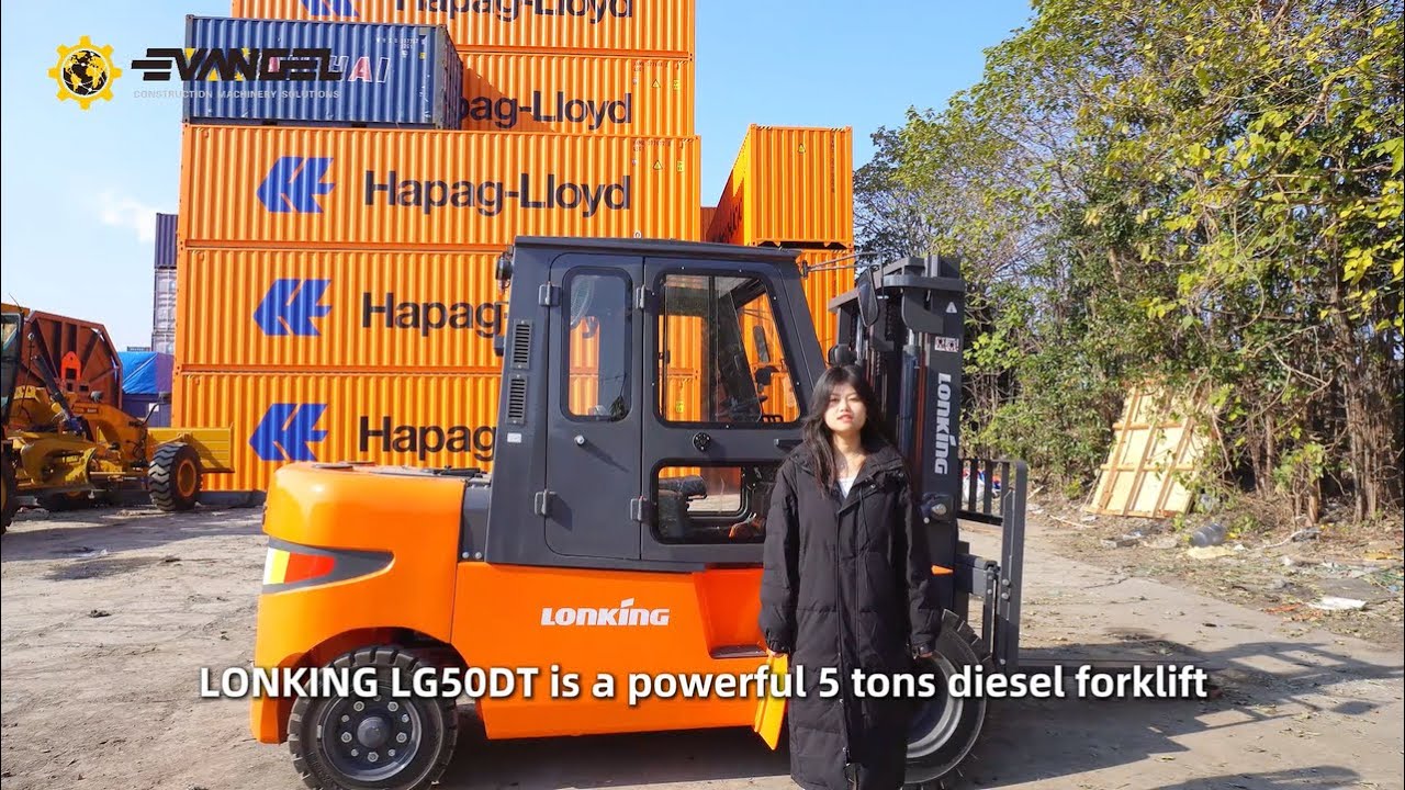 LONKING CPCD50 Forklift – Power & Performance