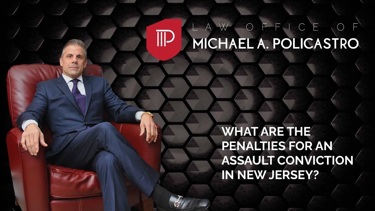 What are the penalties for an assault conviction in New Jersey?