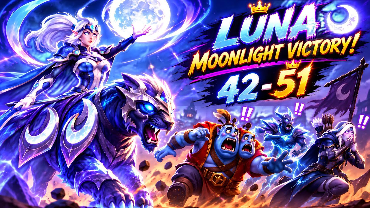 🌙 Luna's Eclipse Dominates the Late Game! | Dota 2 Full Match