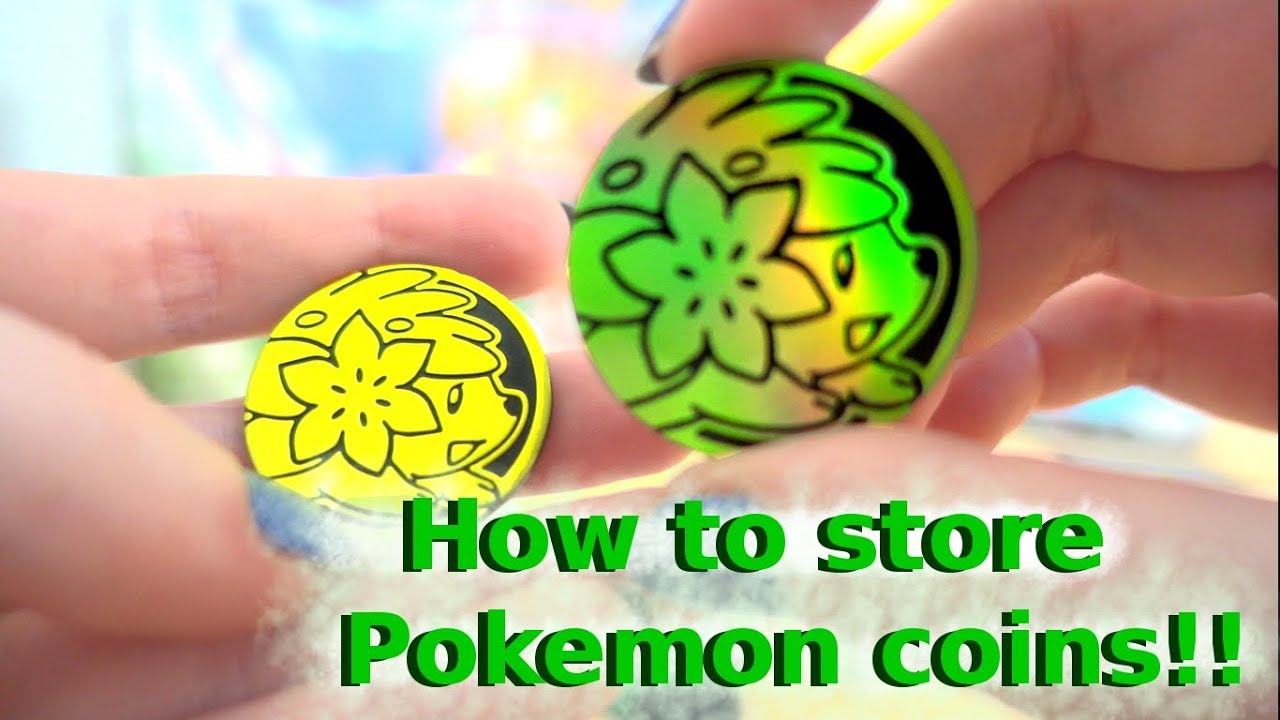 How to store your pokemon tcg coins!