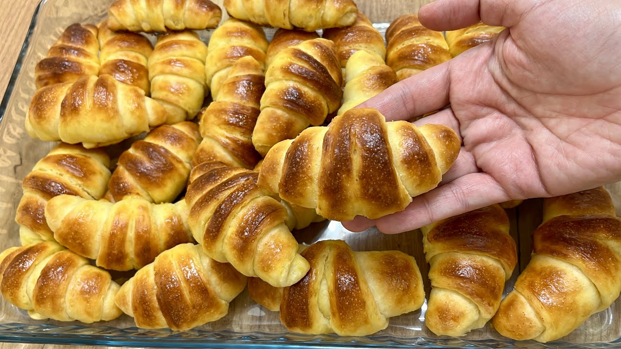 Domašni Kifli so Margarin, Meki i Vkusni Probajte👌😍