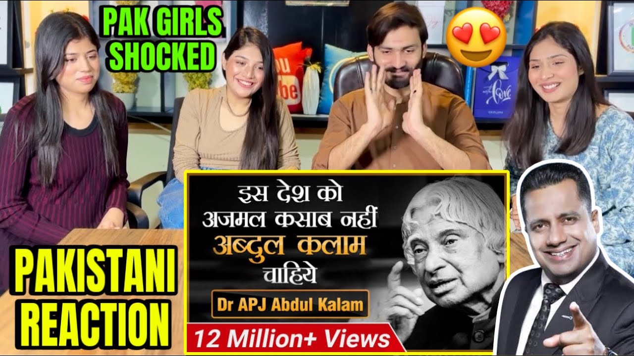 Pakistani Reaction on Most Powerful Biography of DR APJ ABDUL KALAM by Dr. Vivek Bindra | PAK GIRLS