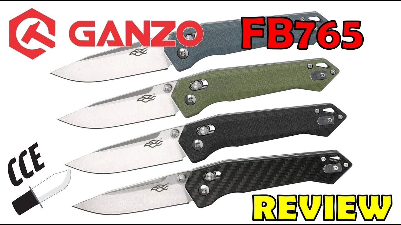 Review the GANZO Firebird FB765 in Black G10