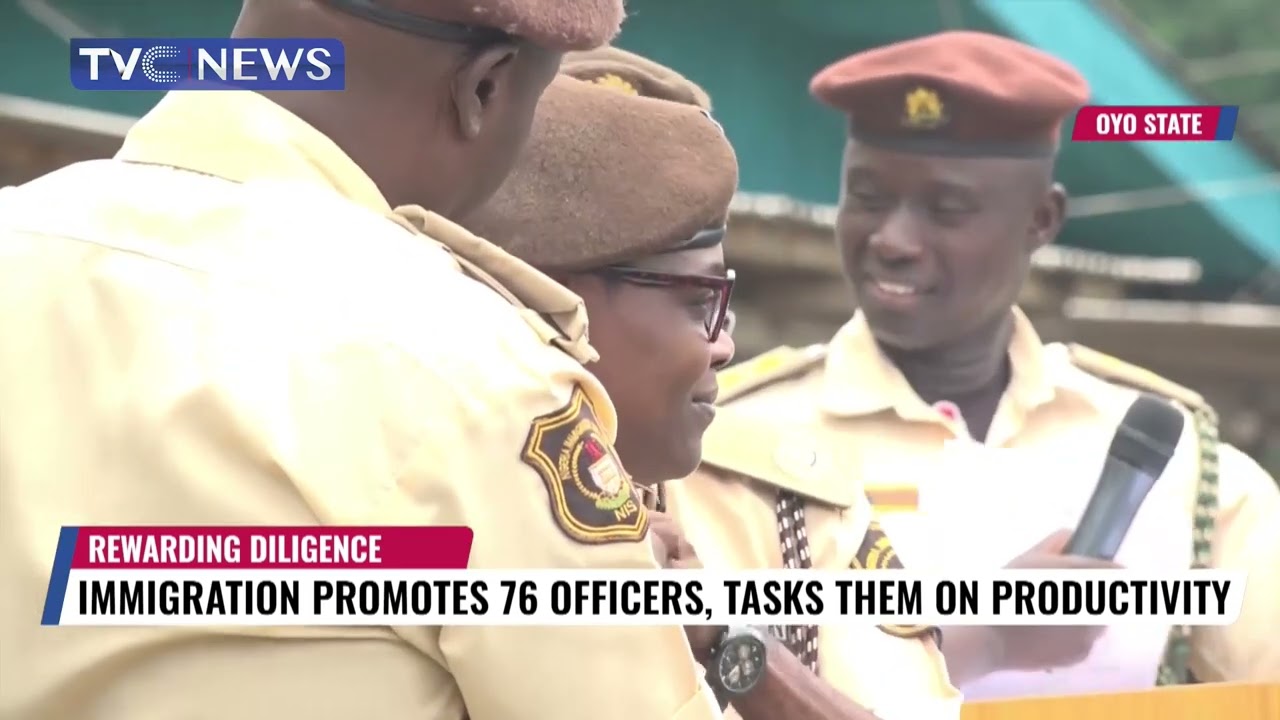 Immigration Promotes 76 Officers, Task Them On Productivity