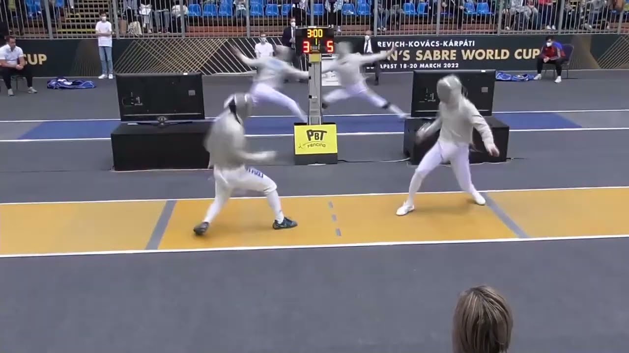 Budapest World Cup 2022 SMS - L32 - Cavliere ITA v Kim Junho KOR