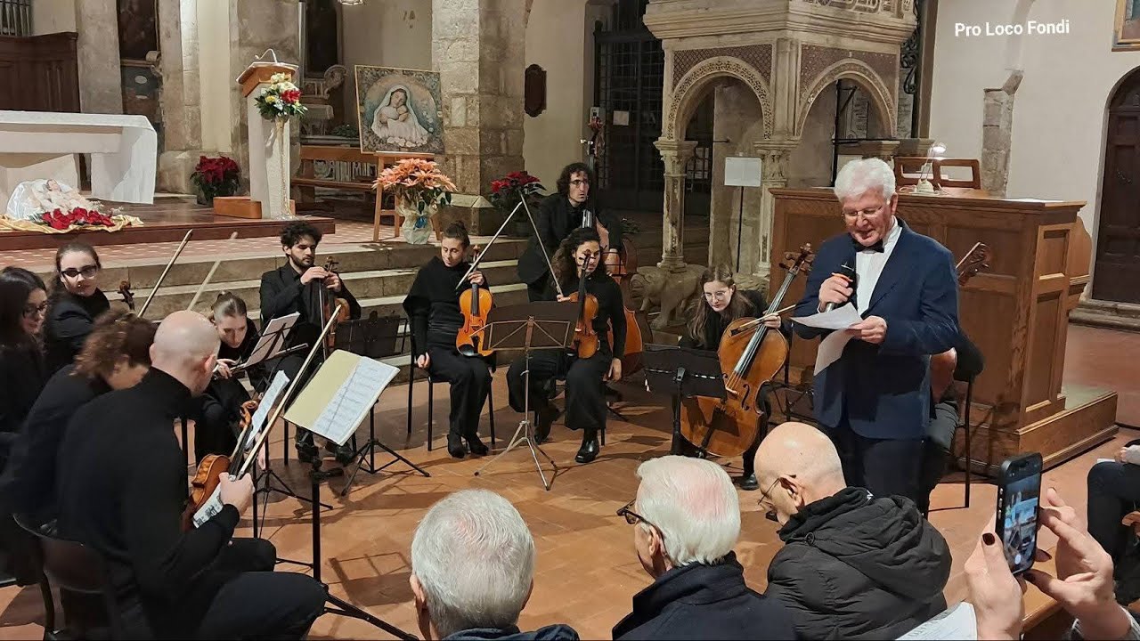 Concerto orchestra Pathos di Natale. Duomo San Pietro Fondi 4 gennaio 2026