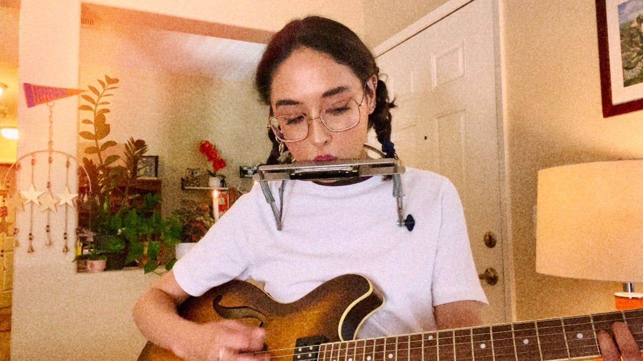 “Like a Rolling Stone” Bob Dylan guitar and harmonica cover🤎🍂👞