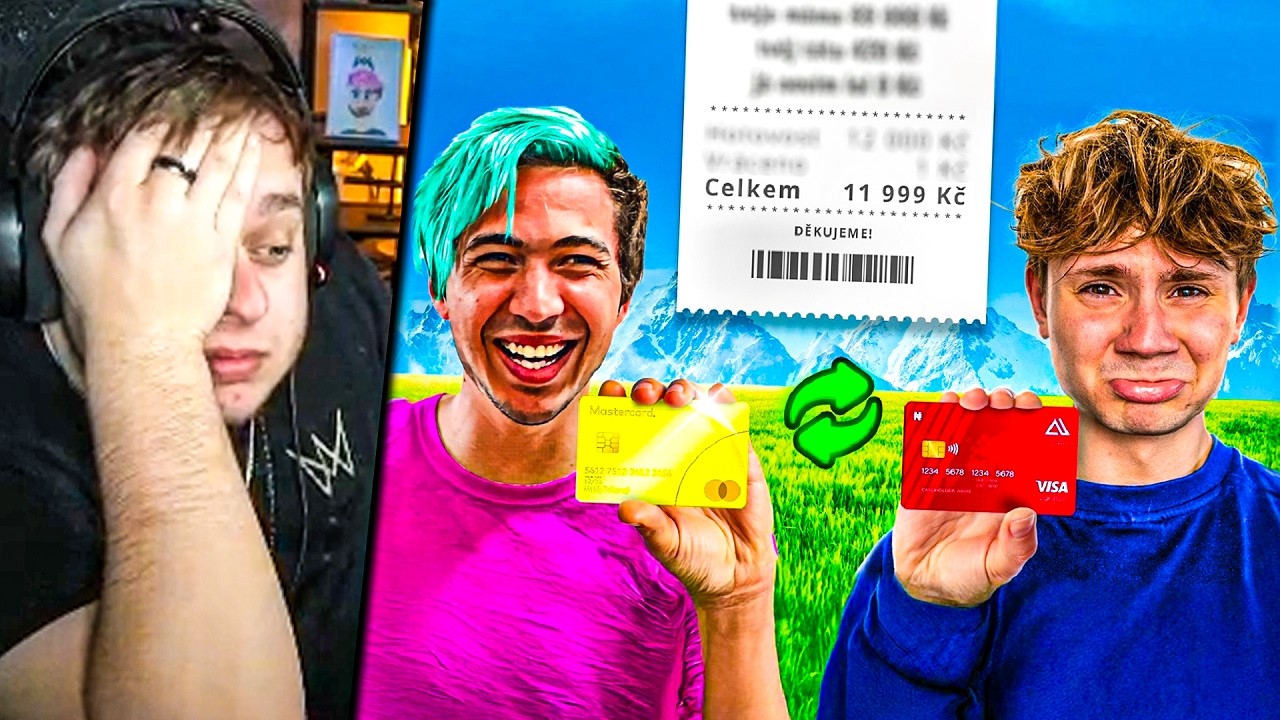 VYMĚNILI SI KREDITKU A ZBANKROTOVALI!😱 | Morry REAGUJE na @Pokeccc