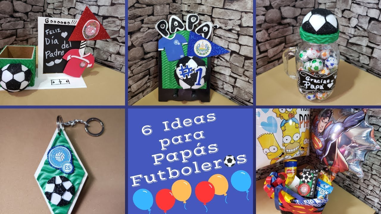 6 Ideas para Papás Futboleros  DÍA DEL PADRE