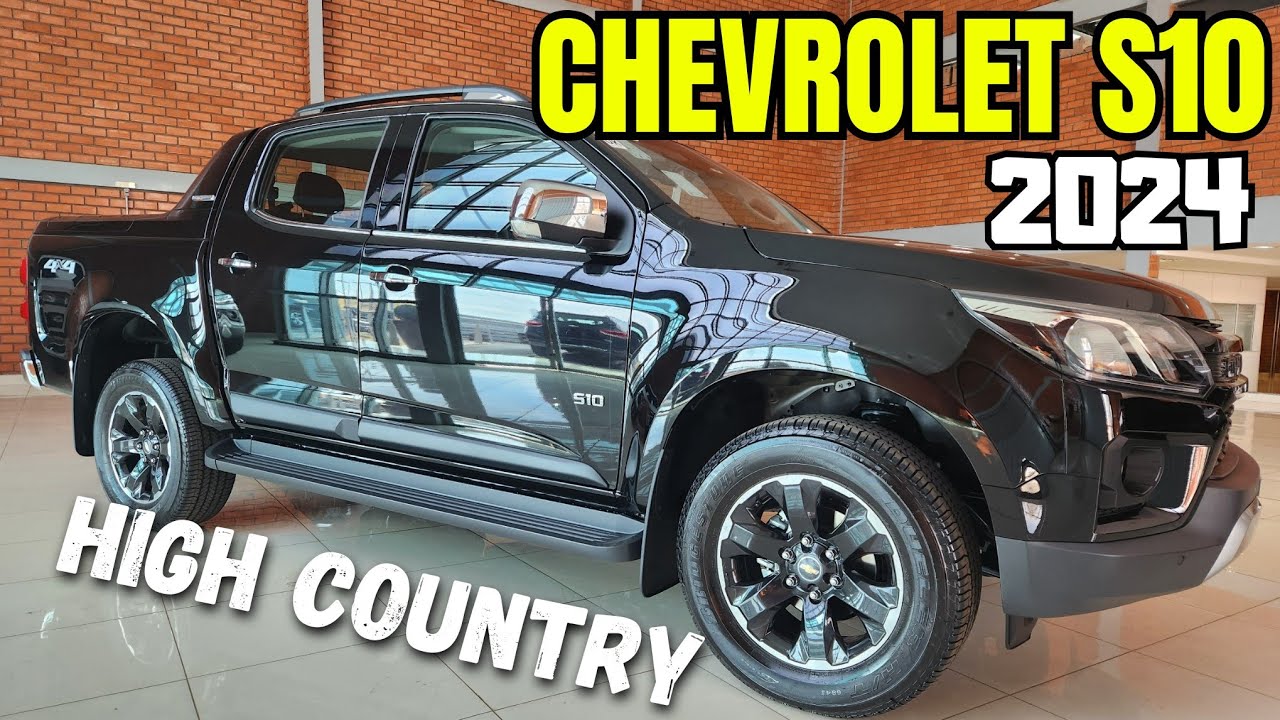 NOVA S10 HIGH COUNTRY 2024 | VERSÃO MAIS TOPO DE LINHA SERÁ QUE É MELHOR QUE AMAROK V6?