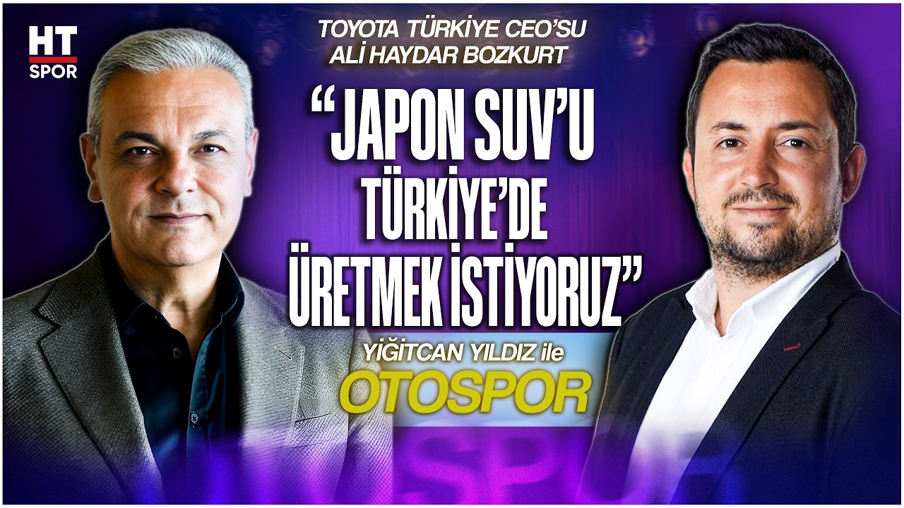Toyota Türkiye Ceo'su Ali Haydar Bozkurt OtoSpor'a konuk oldu | OtoSpor