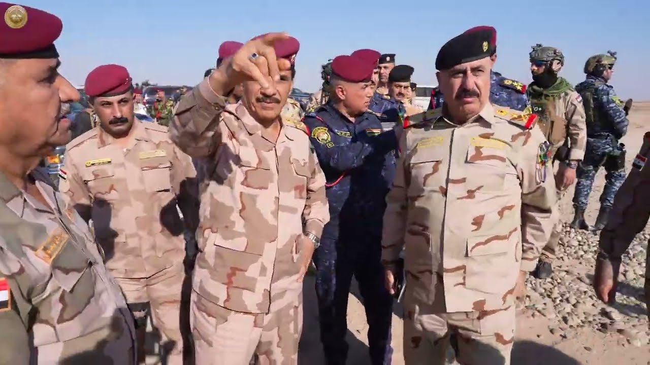 رئيس أركان الجيش ونائب قائد العمليات المشتركة يصلان الى قاطع عمليات كركوك