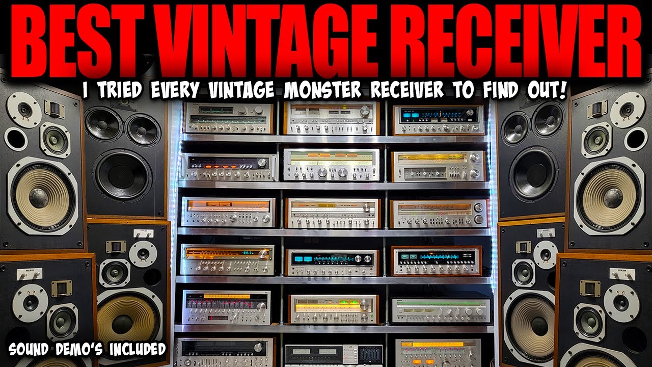 I TRIED EVERY VINTAGE RECEIVER... this was the BEST!