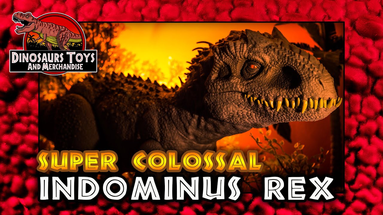 Jurassic World Super Colossal Indominus Rex von Mattel Unboxing & Review Deutsch / German