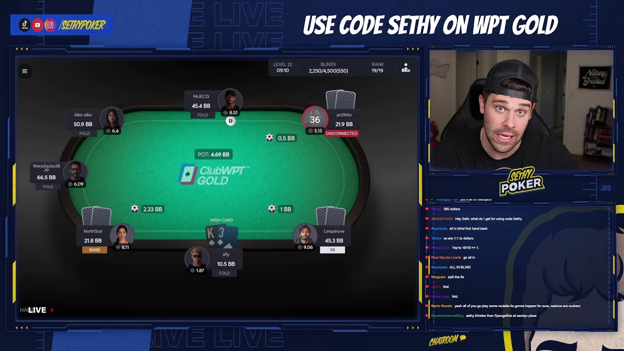 Playing poker tournaments until I win..