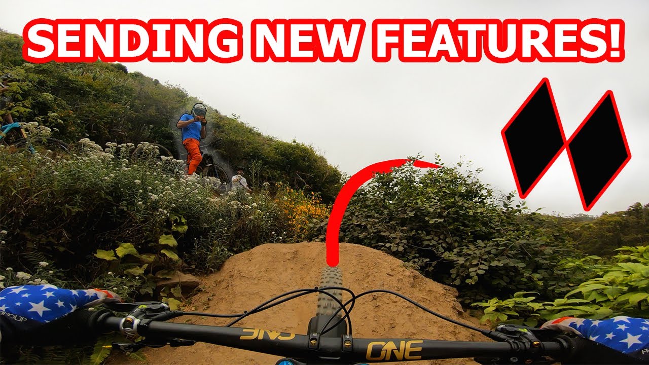 HUGE SENDS With SoCal MTB At Pacifica Boyscouts, Crack, & XXX! Mountain Biking Tech / Jump Trails