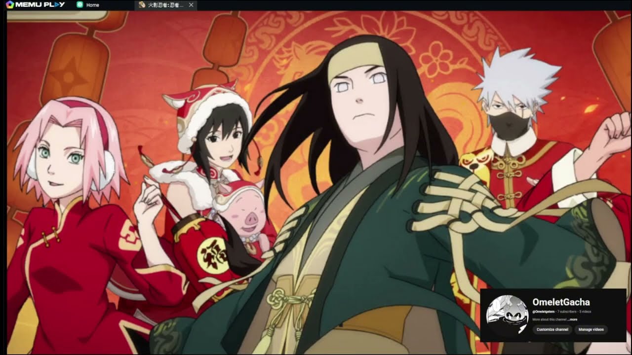 YOU MUST PLAY THIS CHINESE NARUTO GACHA GAME (NARUTO NEW NINJA GENARATIONS)