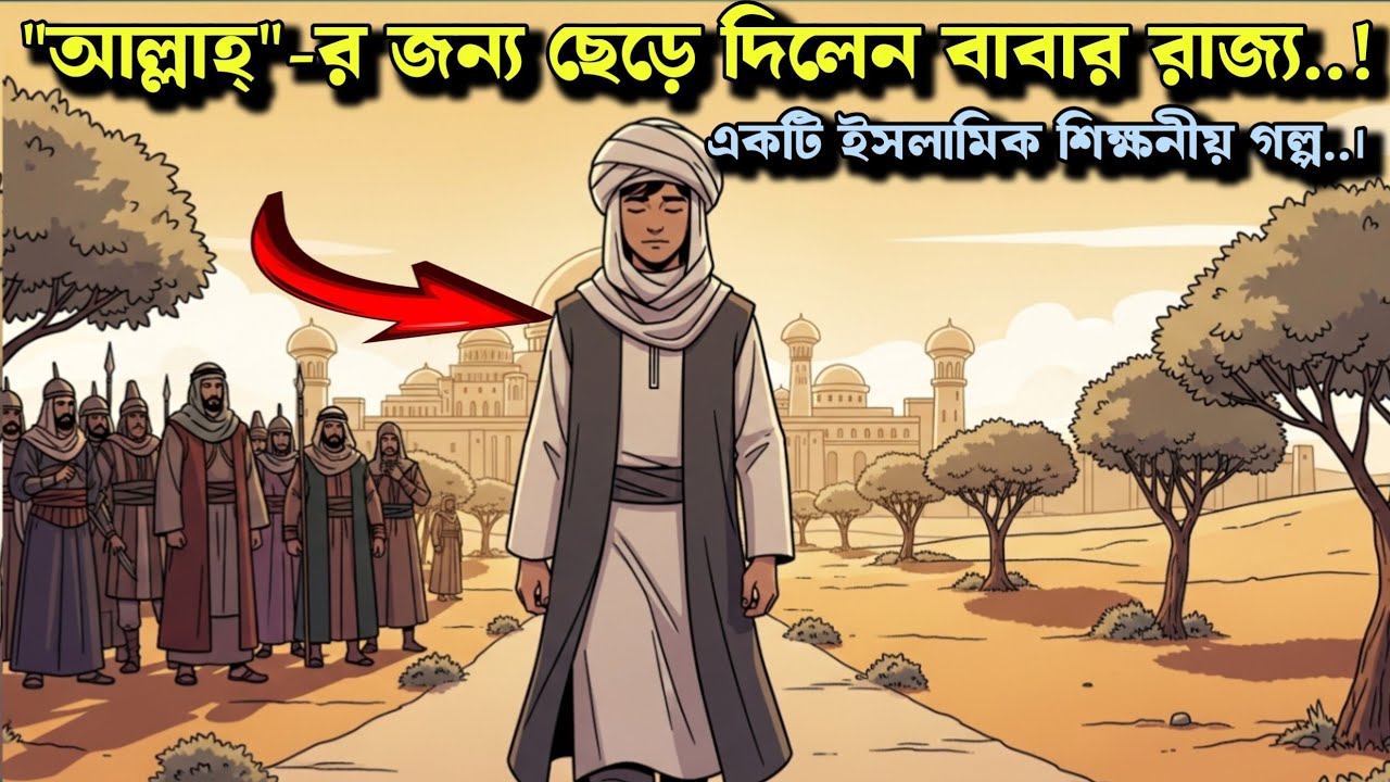 রাজপুত্র হয়েও ফকিরের পথ বেছে নিলেন আল্লাহর জন্য।একটি ইসলামিক গল্প। Noorer Alo