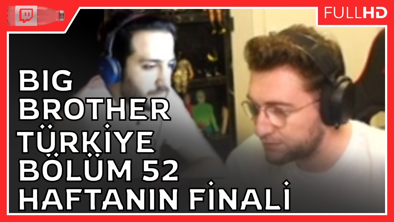 Efe Uygaç - 'Big Brother Bölüm 52 (Haftanın Finali)' İzliyor w/GarGörevlisi (22.09.2021)