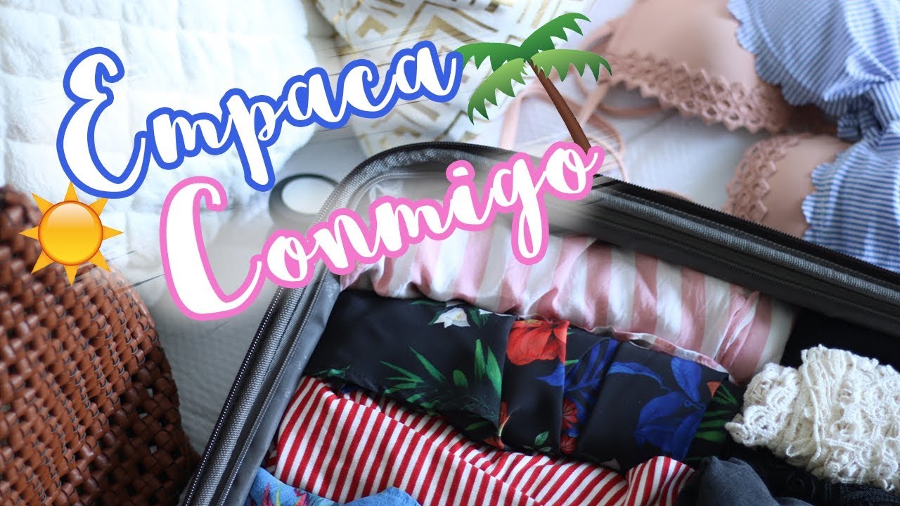Mi Maleta De Playa + 5 Tips Para Empacar | Fer Estrada