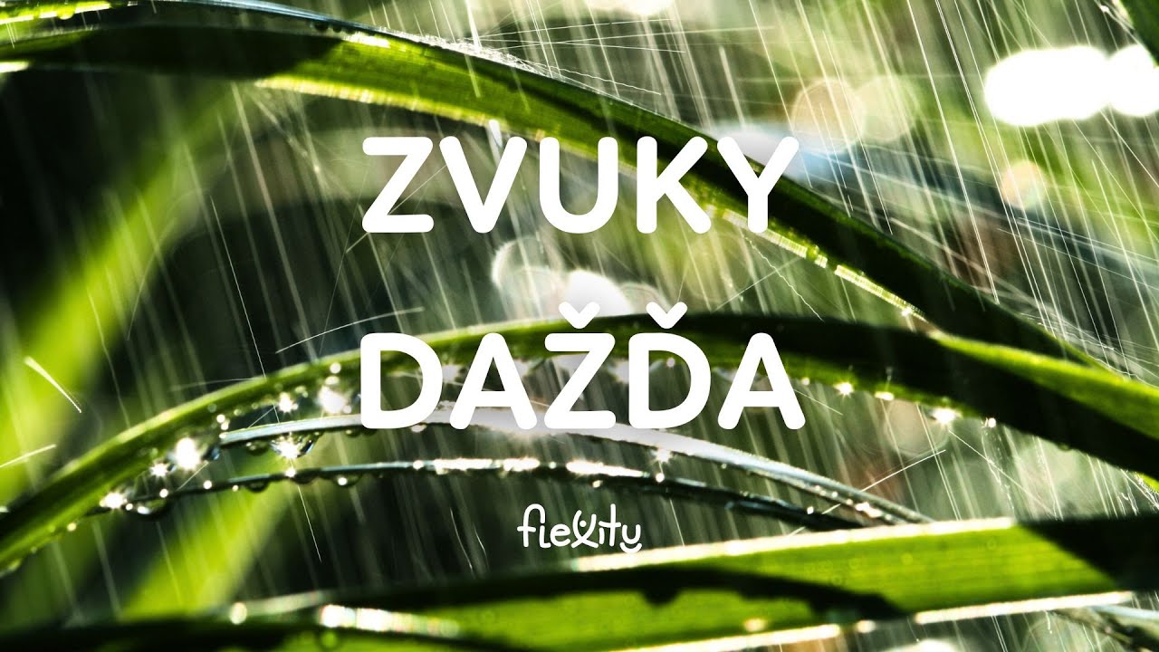 1 h Zvuky dažďa, biely šum, dobrý spánok, relaxačná hudba na zaspávanie | Flexity