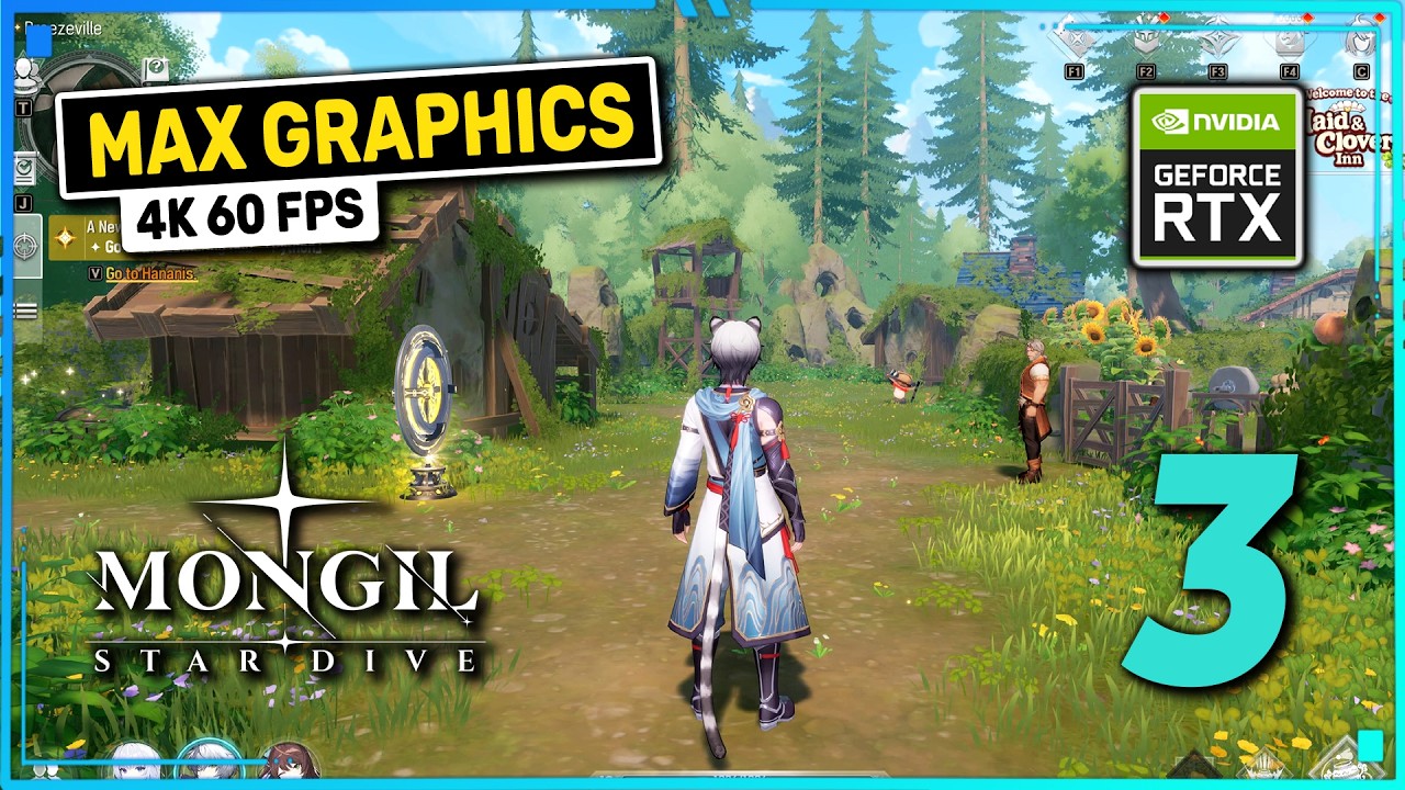 Mongil Star Dive Gameplay Part 3 Ultra Graphics PC (4K 60FPS Max Settings)