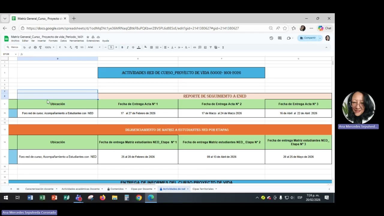 Explicación Consulta y Diligenciamiento Matriz General del Curso Proyecto de Vida 80002 16 01 2026