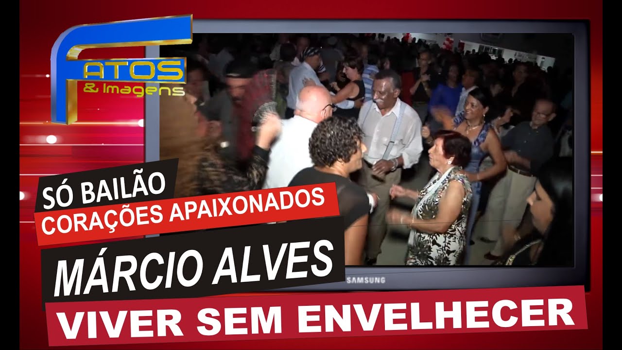 Bailão no Viver Sem Envelhecer com Márcio Alves revendo grandes bailes.