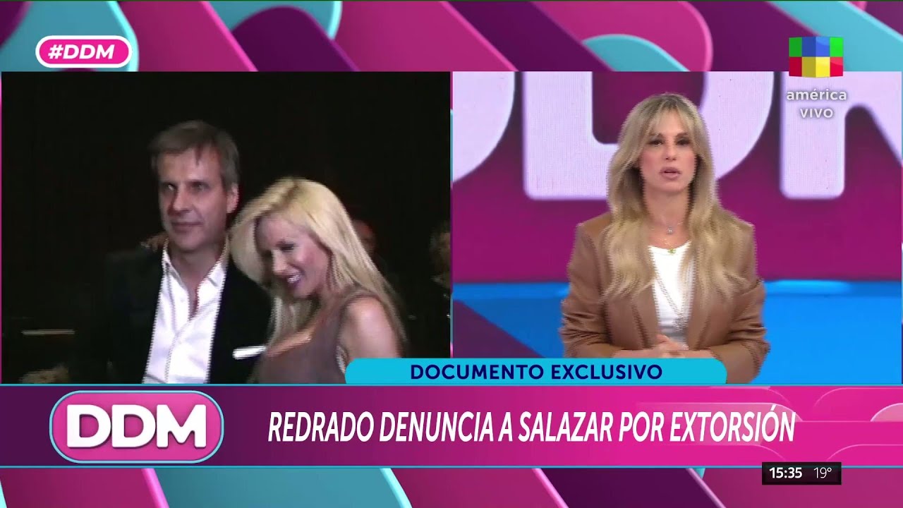💣 LA DENUNCIA DE MARTÍN REDRADO CONTRA LUCIANA SALAZAR POR EXTORSIÓN
