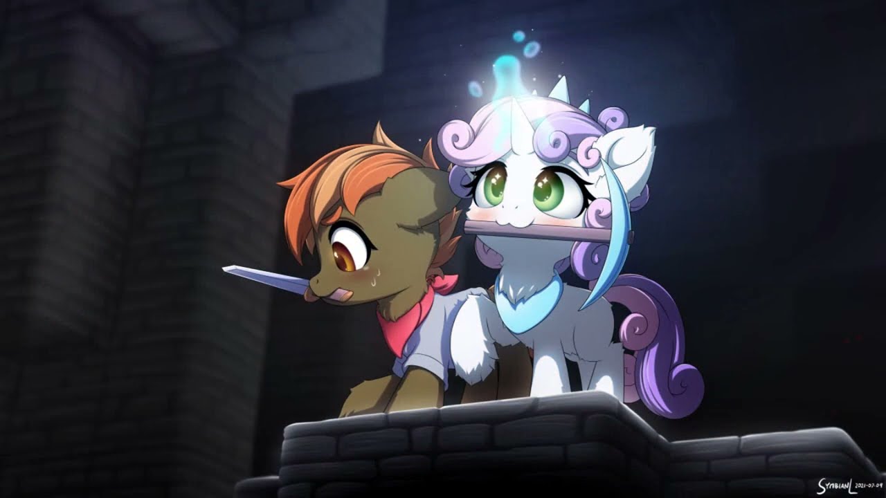 Sweetie Belle y Button Mash 2º Tribute