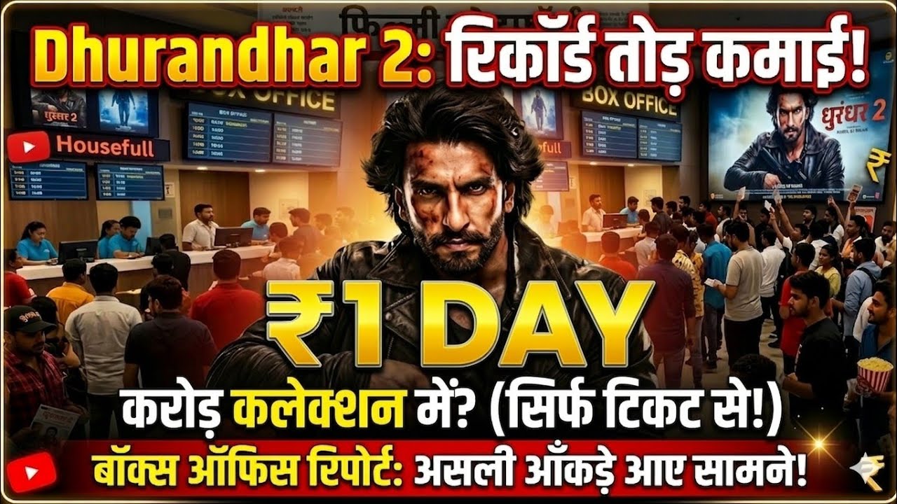 Dhurandhar The Revenge 2st Day Box Office Collection Worldwide 