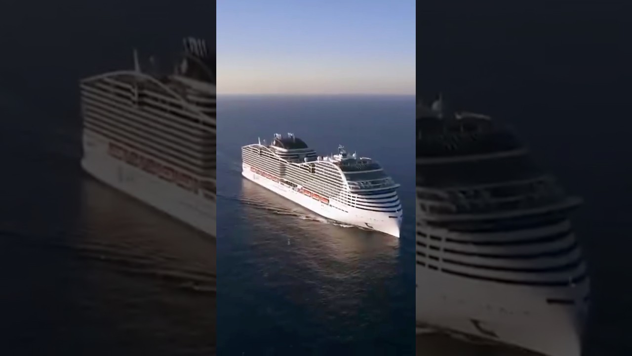 Круиз по Средиземноморью на самом крутом лайнере MSC WORLD EUROPA #круиз #msc #лайнер #cruiseship