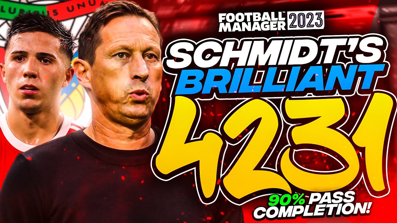 ROGER SCHMIDT'S INCREDIBLE 4-2-3-1 FM23 Tactics! | Football Manager 2023 Tactics
