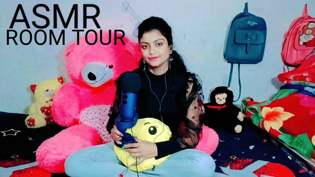 ASMR | Shraboni Room Tour | 🏠Tapping, Scratching |