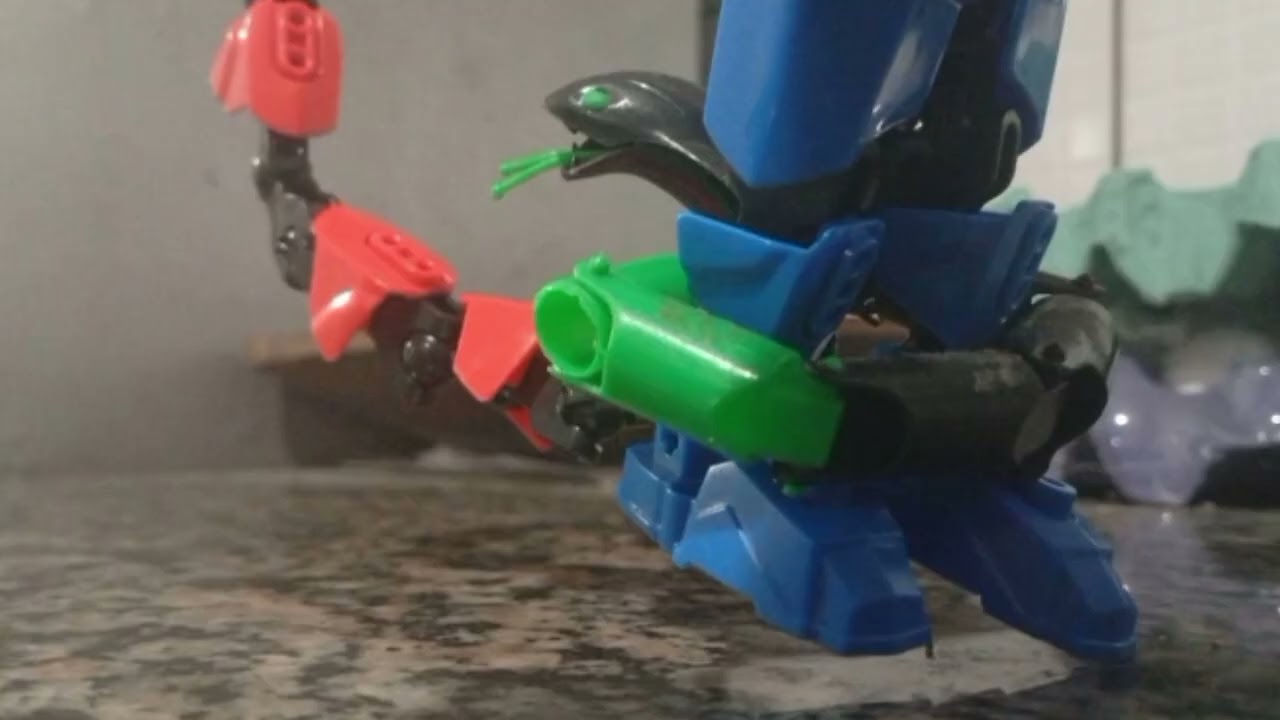 Godzilla vs Mecha bot parte IX (Stop Motion)