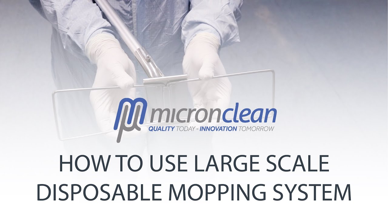 How to Use Large Scale Disposable Mopping System