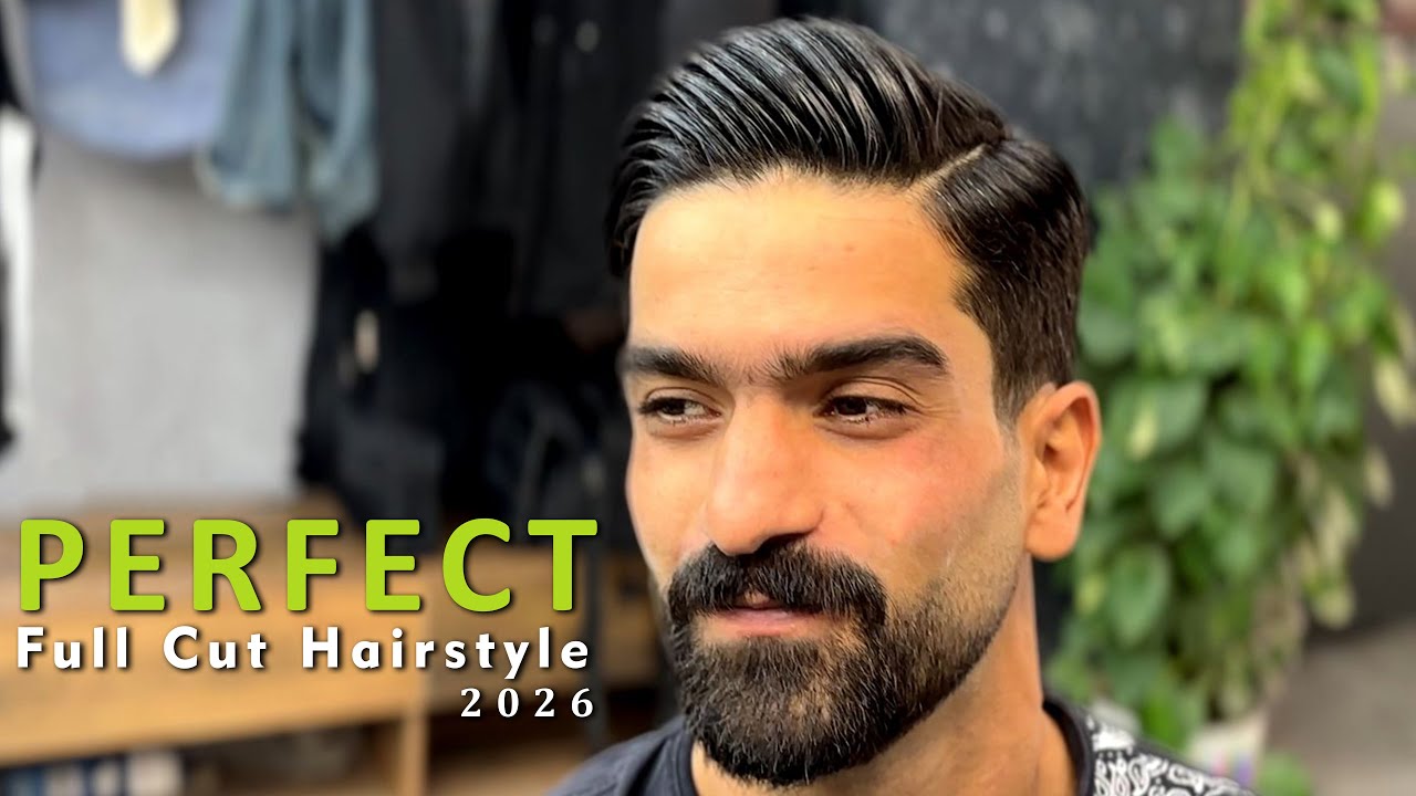 Perfect Men’s Haircut From Start to Finish | Clean, Sharp & Modern